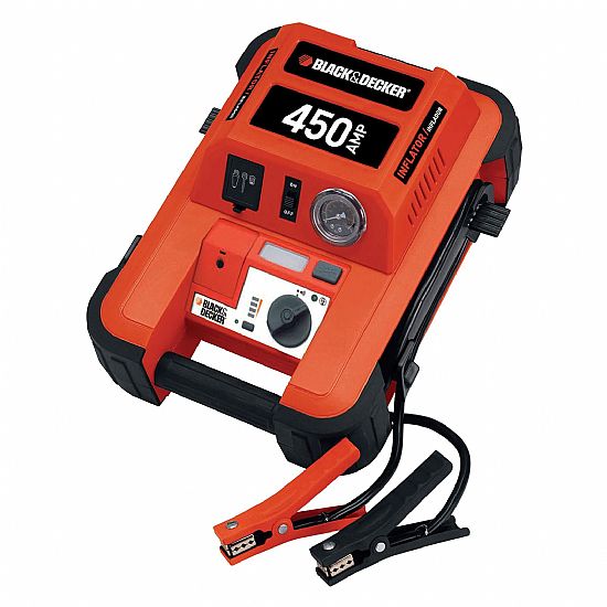 ΕΚΚΙΝΗΤΗΣ ΜΠΑΤΑΡΙΑΣ ΚΑΙ ΚΟΜΠΡΕΣΕΡ BLACK AND DECKER 450A BDJS450I