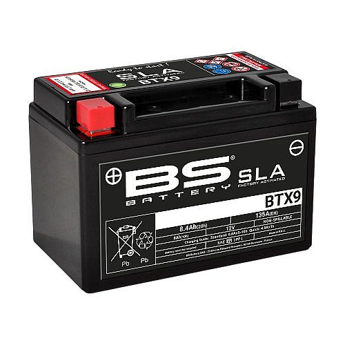 ΜΠΑΤΑΡΙΑ ΜΟΤΟΣΥΚΛΕΤΑΣ SLA BS BATTERY BTX9 ( YTX9-BS ) 8.4AH