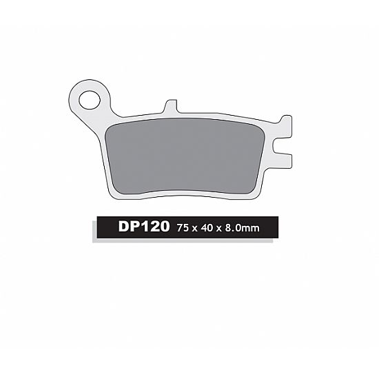 ΤΑΚΑΚΙΑ ΠΙΣΩ ΜΟΤΟΣΥΚΛΕΤΑΣ DP-BRAKES 120