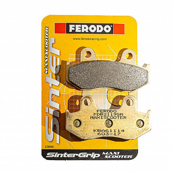 ΣΕΤ ΤΑΚΑΚΙΑ ΕΜΠΡΟΣ FERODO SINTER GRIP SCOOTER ΓΙΑ HONDA SH 125-150 FDB2119SM