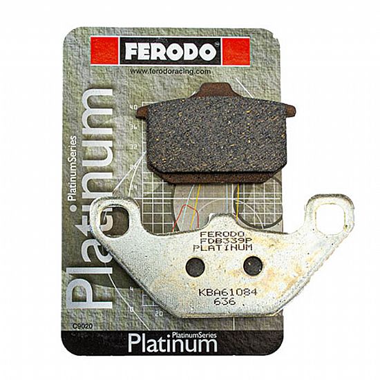 ΕΜΠΡΟΣ ΤΑΚΑΚΙΑ FERODO PLATINUM ΓΙΑ KAWASAKI VN 800 95-98 FDB339P