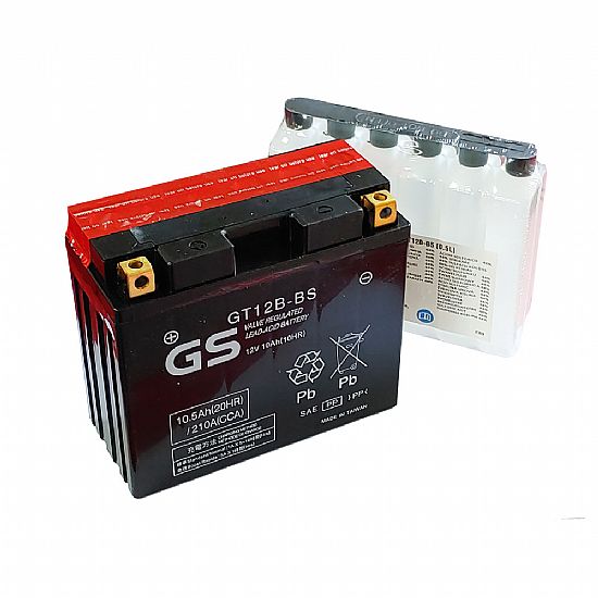 ΜΠΑΤΑΡΙΑ GS AGM GT12B-BS(YT12B-BS) 12V 10AH