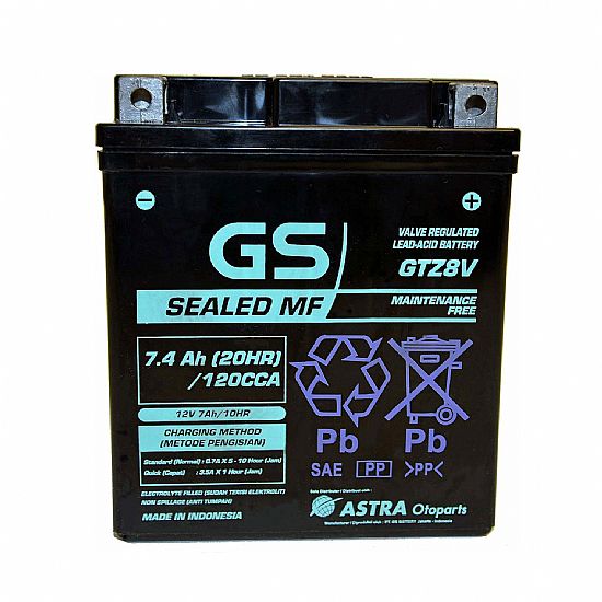 ΜΠΑΤΑΡΙΑ GEL GS GTZ8V (YTZ8V) 7.4AH