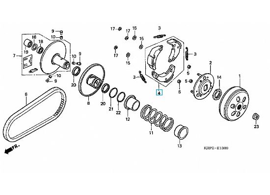 ΓΝΗΣΙΕΣ ΣΙΑΓΩΝΕΣ ΦΥΓΟΚΕΝΤΡΙΚΟΥ HONDA ΓΙΑ SCV100 LEAD