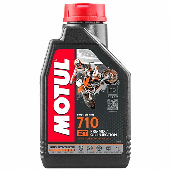 ΛΑΔΙ ΜΙΞΗΣ 2T MOTUL 710 1 ΛΙΤΡΟ 