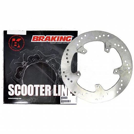 ΕΜΠΡΟΣ ΔΙΣΚΟΠΛΑΚΑ BRAKING RF8144S ΓΙΑ YAMAHA X-MAX 125/250/400/530