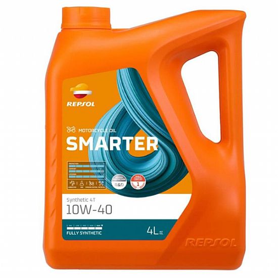 ΛΑΔΙ ΚΙΝΗΤΗΡΑ ΣΥΝΘΕΤΙΚΟ 4T REPSOL SMARTER SYNTHETIC 10W-40 MA2 4LT