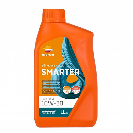 ΛΑΔΙ ΚΙΝΗΤΗΡΑ ΣΥΝΘΕΤΙΚΟ 4T REPSOL SMARTER MATIC FULL SYNTHETIC 10W-30 MB 1LT