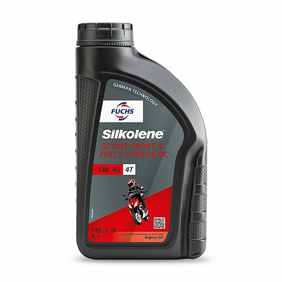 ΛΑΔΙ ΣΥΝΘΕΤΙΚΟ SILKOLENE SCOOT SPORT 4 5W-40 1LT