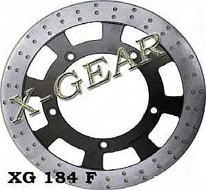 ΔΙΣΚΟΠΛΑΚΑ ΕΜΠΡΟΣ X-GEAR  HONDA VF 750 CH 87 / VT 850 SHADOW 88-94