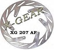 ΔΙΣΚΟΠΛΑΚΑ ΕΜΠΡΟΣ X-GEAR  KTM GS 125 93-97 / SX 200 03-09