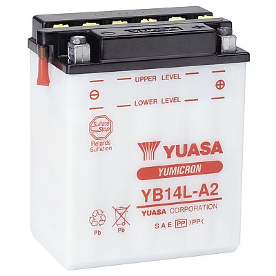 ΜΠΑΤΑΡΙΑ ΜΟΤΟΣΥΚΛΕΤΑΣ YUASA YB14L-A2