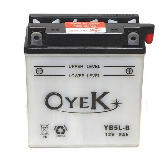 ΜΠΑΤΑΡΙΑ ΜΟΤΟΣΥΚΛΕΤΑΣ OYEK YB5L-B (12N5-3B)