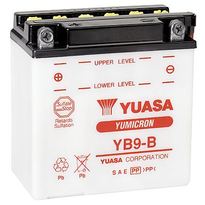 ΜΠΑΤΑΡΙΑ ΜΟΤΟΣΥΚΛΕΤΑΣ YUASA YB9-B