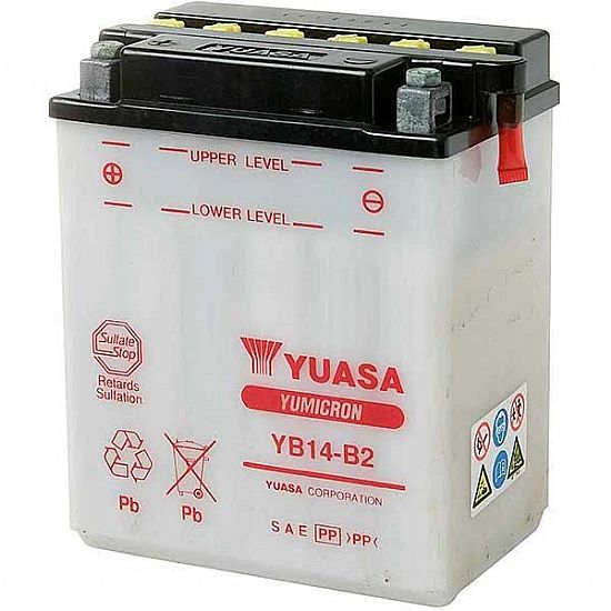 ΜΠΑΤΑΡΙΑ ΜΟΤΟΣΥΚΛΕΤΑΣ YUASA YB14-B2