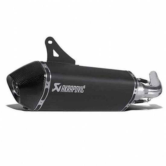 ΤΕΛΙΚΟ ΕΞΑΤΜΙΣΗΣ AKRAPOVIC ΓΙΑ VESPA GTS 250/300 ΜΑΥΡΗ