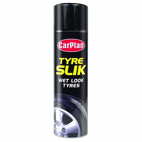 ΓΥΑΛΙΣΤΙΚΟ ΣΠΡΕΙ ΕΛΑΣΤΙΚΩΝ CARPLAN TYRE SLIK 500ML