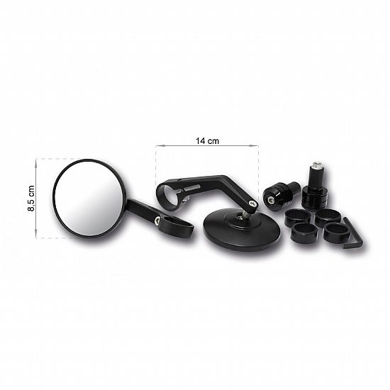 ΚΑΘΡΕΠΤΕΣ CAFE RACER ERMAX UNIVERSAL SET