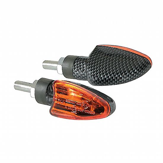 ΣΕΤ ΦΛΑΣ ΤΗΣ LAMPA ARROW 12V-21W CARBON LOOK