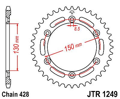 ΓΡΑΝΑΖΙ ΠΙΣΩ JT JTR1249 51 ΔΟΝΤΙΑ