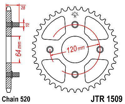 ΓΡΑΝΑΖΙ ΠΙΣΩ JT JTR1509 41 ΔΟΝΤΙΑ