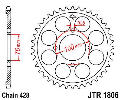 ΓΡΑΝΑΖΙ ΠΙΣΩ JT JTR1806 56 ΔΟΝΤΙΑ