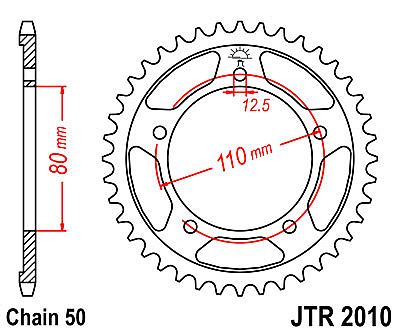 ΓΡΑΝΑΖΙ ΠΙΣΩ JT JTR2010 44-45-46 ΔΟΝΤΙΑ