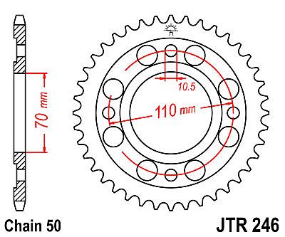 ΓΡΑΝΑΖΙ ΠΙΣΩ JT JTR246 41 ΔΟΝΤΙΑ