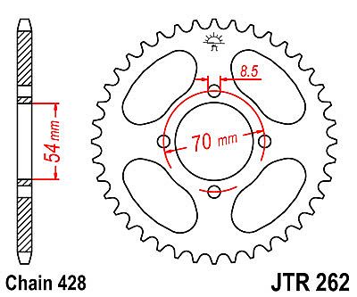 ΓΡΑΝΑΖΙ JT ΠΙΣΩ JTR262 40 ΔΟΝΤΙΑ