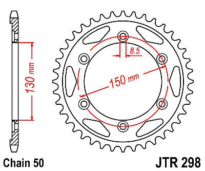 ΓΡΑΝΑΖΙ JT ΠΙΣΩ JTR298 40 ΔΟΝΤΙΑ