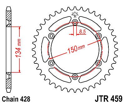 ΓΡΑΝΑΖΙ JT ΠΙΣΩ JTR459 52 ΔΟΝΤΙΑ