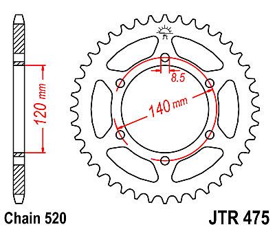 ΓΡΑΝΑΖΙ JT ΠΙΣΩ JTR475 40-42-44 ΔΟΝΤΙΑ