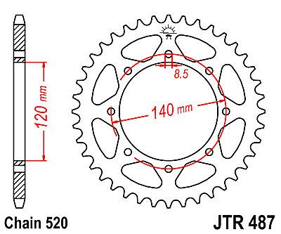 ΓΡΑΝΑΖΙ JT ΠΙΣΩ JTR487 38-43-44 ΔΟΝΤΙΑ