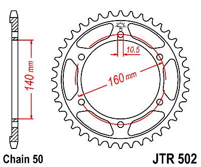 ΓΡΑΝΑΖΙ JT ΠΙΣΩ JTR502 47 ΔΟΝΤΙΑ