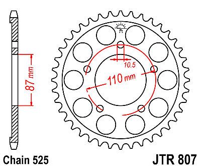 ΓΡΑΝΑΖΙ JT ΠΙΣΩ JTR807 44-45-47 ΔΟΝΤΙΑ