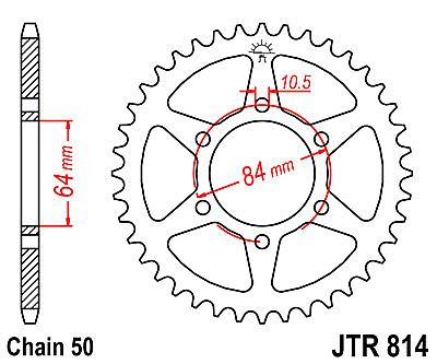 ΓΡΑΝΑΖΙ JT ΠΙΣΩ JTR814 44 ΔΟΝΤΙΑ