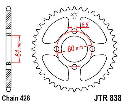 ΓΡΑΝΑΖΙ JT ΠΙΣΩ JTR838 35-36 ΔΟΝΤΙΑ