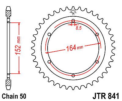 ΓΡΑΝΑΖΙ JT ΠΙΣΩ JTR841 42 ΔΟΝΤΙΑ