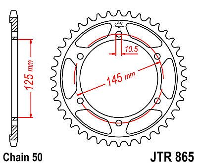 ΓΡΑΝΑΖΙ JT ΠΙΣΩ JTR865 44-46 ΔΟΝΤΙΑ