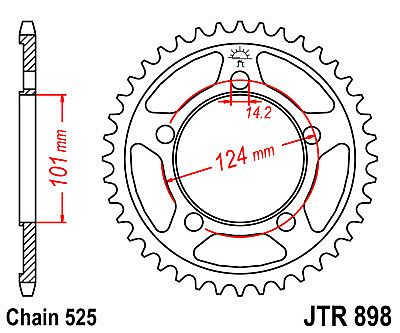 ΓΡΑΝΑΖΙ JT ΠΙΣΩ JTR898 37-38-41 ΔΟΝΤΙΑ