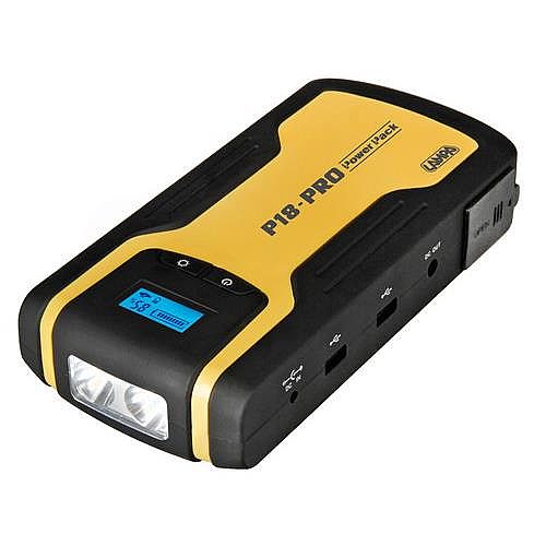 ΕΚΚΙΝΗΤΗΣ ΜΠΑΤΑΡΙΩΝ LAMPA JUMP STARTER POWER PACK P18-PRO, 12V - 18AH - 600A