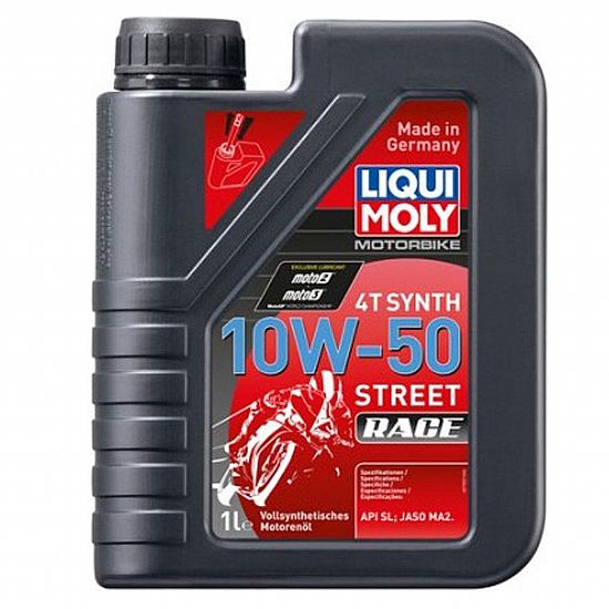 ΣΥΝΘΕΤΙΚΟ ΛΑΔΙ LIQUI MOLY 10W-50 MA2 STREET RACE 1LT