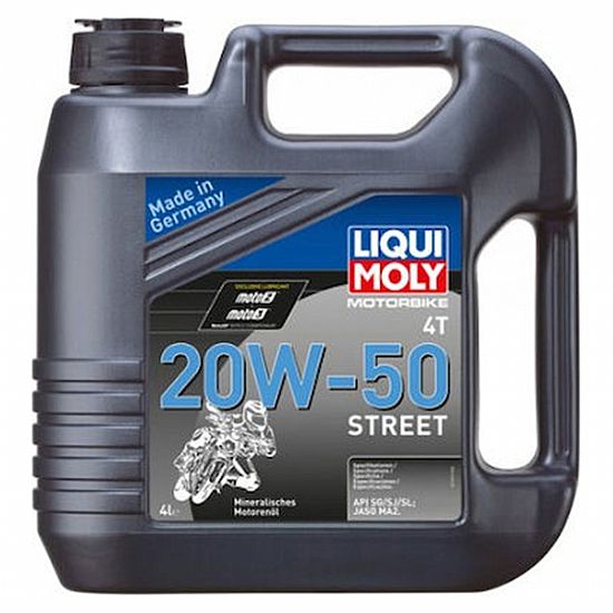 LIQUI MOLY STREET 20W-50 MA2 4LT