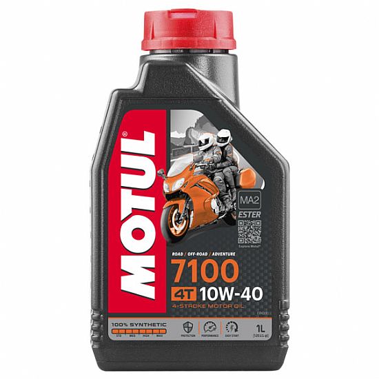 ΛΑΔΙ ΚΙΝΗΤΗΡΑ  ΣΥΝΘΕΤΙΚΟ 4T MOTUL 7100 10W-40 MA2 1LT