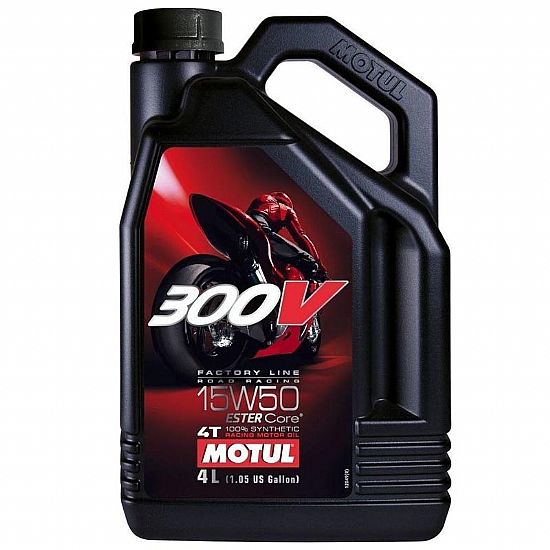 ΣΥΝΘΕΤΙΚΟ ΛΑΔΙ MOTUL FACTORY LINE 300V 15W-50 4L