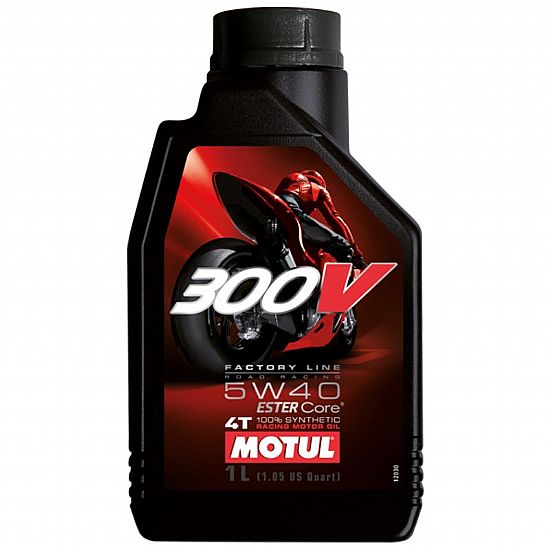 ΣΥΝΘΕΤΙΚΟ ΛΑΔΙ MOTUL FACTORY LINE 300V 5W-40 1L