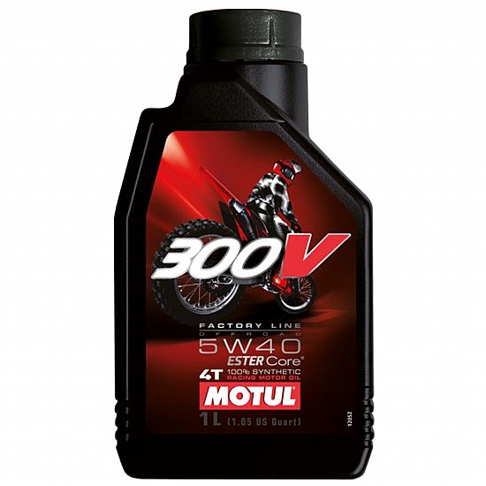 ΣΥΝΘΕΤΙΚΟ ΛΑΔΙ MOTUL FACTORY LINE OFF-ROAD 300V 5W-40 1L