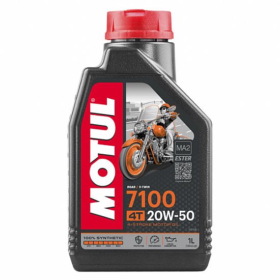 ΣΥΝΘΕΤΙΚΟ ΛΑΔΙ MOTUL 7100 20W-50 MA2 1L