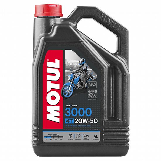 MOTUL 3000 4T 20W-50 MA2 4LT