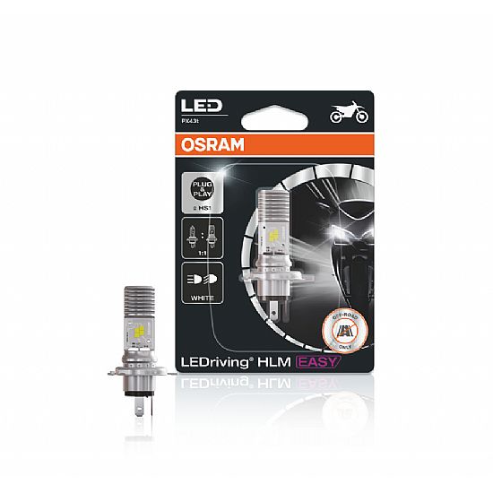 ΛΑΜΠΑ OSRAM LED HS1 12V5/5.5W P43T 6000K LEDRIVING HLM EASY